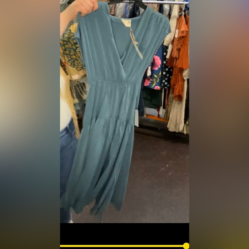 Blue Maxi Women's Dress  Joyfolie NWT